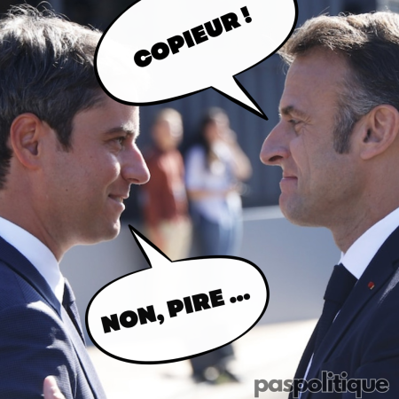 HUMOUR - ATTAL COPIE MAIS PIRE QUE MACRON - 1